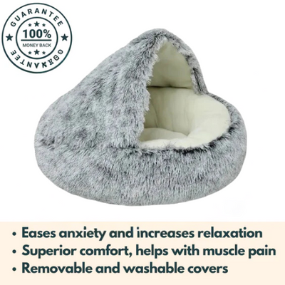 Calming Dog Cave Bed