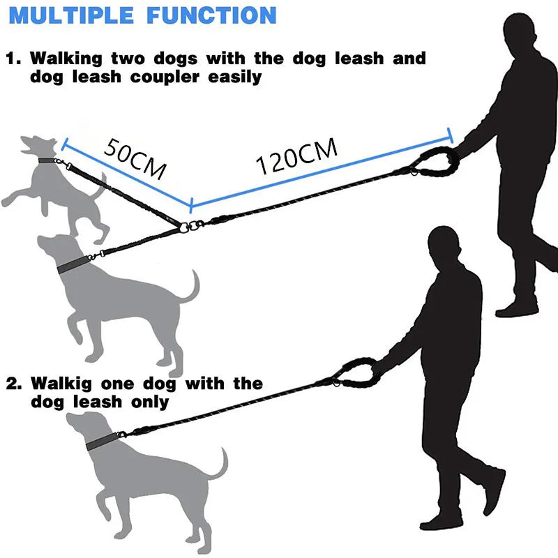 Dual Dog Leash